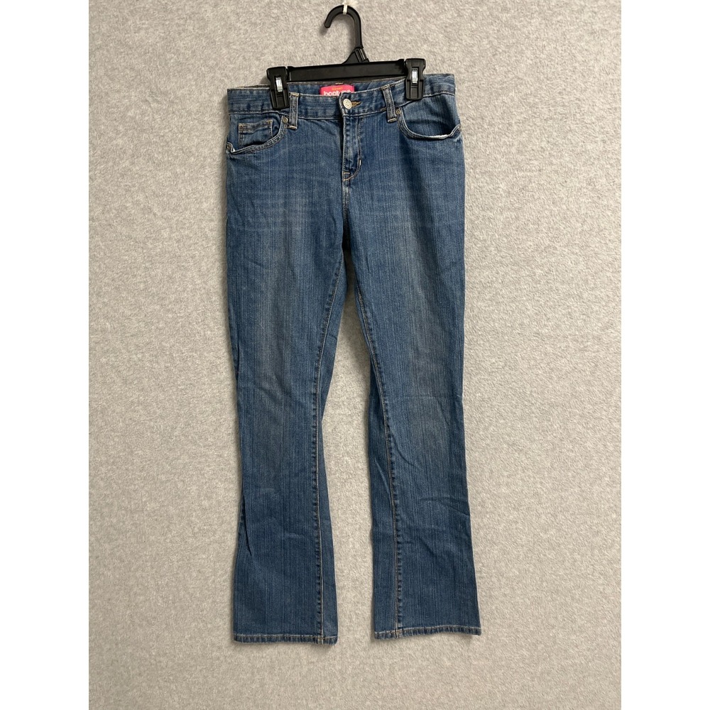 Old Navy Jeans Womens 16 Blue‎ Denim Cotton Stretch Medium Wash Bootcut Leg
